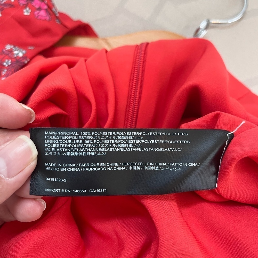 Nwt Keepsake The Label Stop Me Wrap Jumpsuit Flor… - image 5